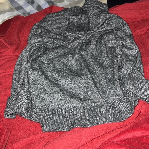 Banana Republic charcoal grey knit open  cardigan Sz XS - Picture 14 of 15